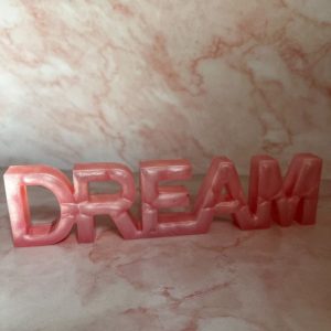 Dream rose en résine epoxy