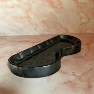 PORTE LUNETTE NOIR EN RESINE EPOXY