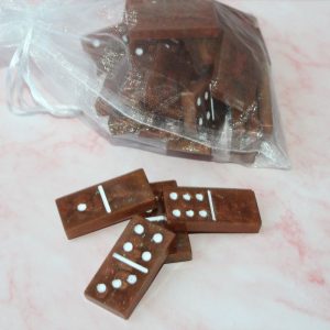DOMINO MARRON EN RESINE EPOXY